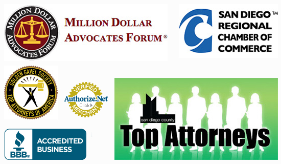 A collage of logos for the million dollar advocates forum.